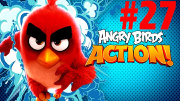 Angry Birds Action! Bird Island Level-27 Three Star Walkthrough