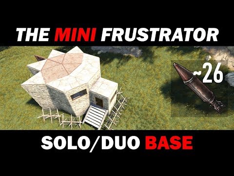 Mini Frustrator - Solo / Duo Base With Trapped Loot Rooms