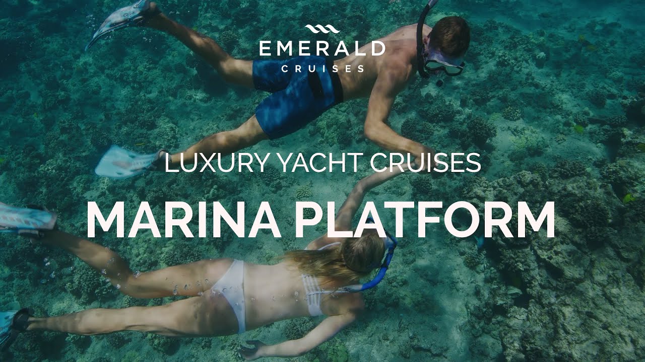 Marina Platform Luxury Yacht Cruises Emerald Cruises YouTube