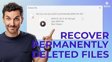 2025 How to Recover Permanently Deleted Files on Windows 11/10