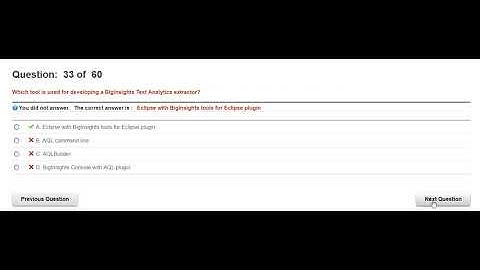 BIG DATA Certif (IBM TEST)