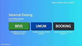 Tutorial Check-in Pendaftaran Online di mesin APM screenshot 4