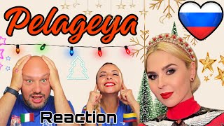 Пелагея- Под ракитою Pelageya - ♬ Reaction and Analysis 🇮🇹 Italian And Colombian 🇨🇴