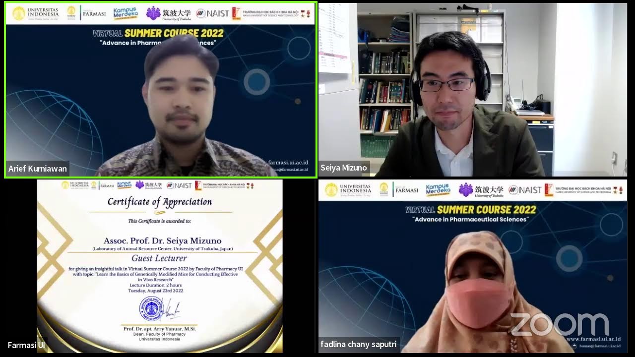 Lecture 5 "Learn the basics of genetically modified mice for conducting effective in vivo research"