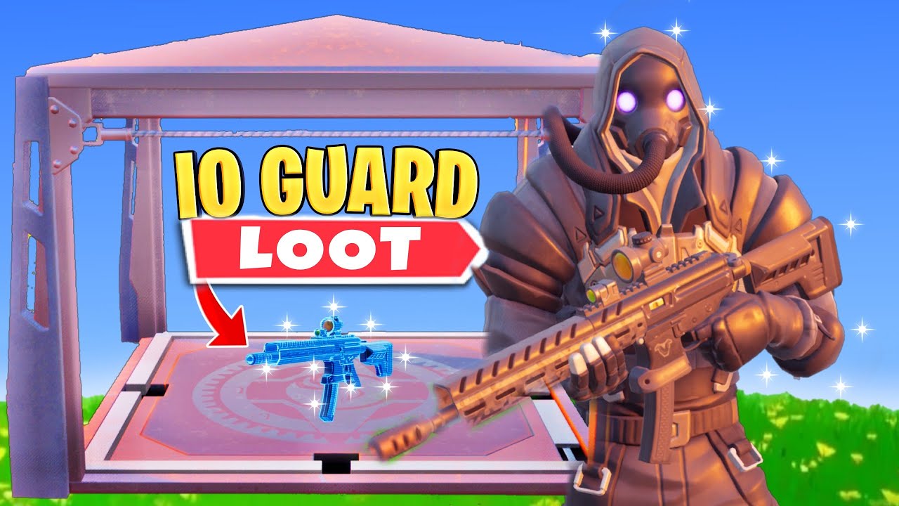 The IO GUARD *ONLY* Challenge in Fortnite (Amazing)