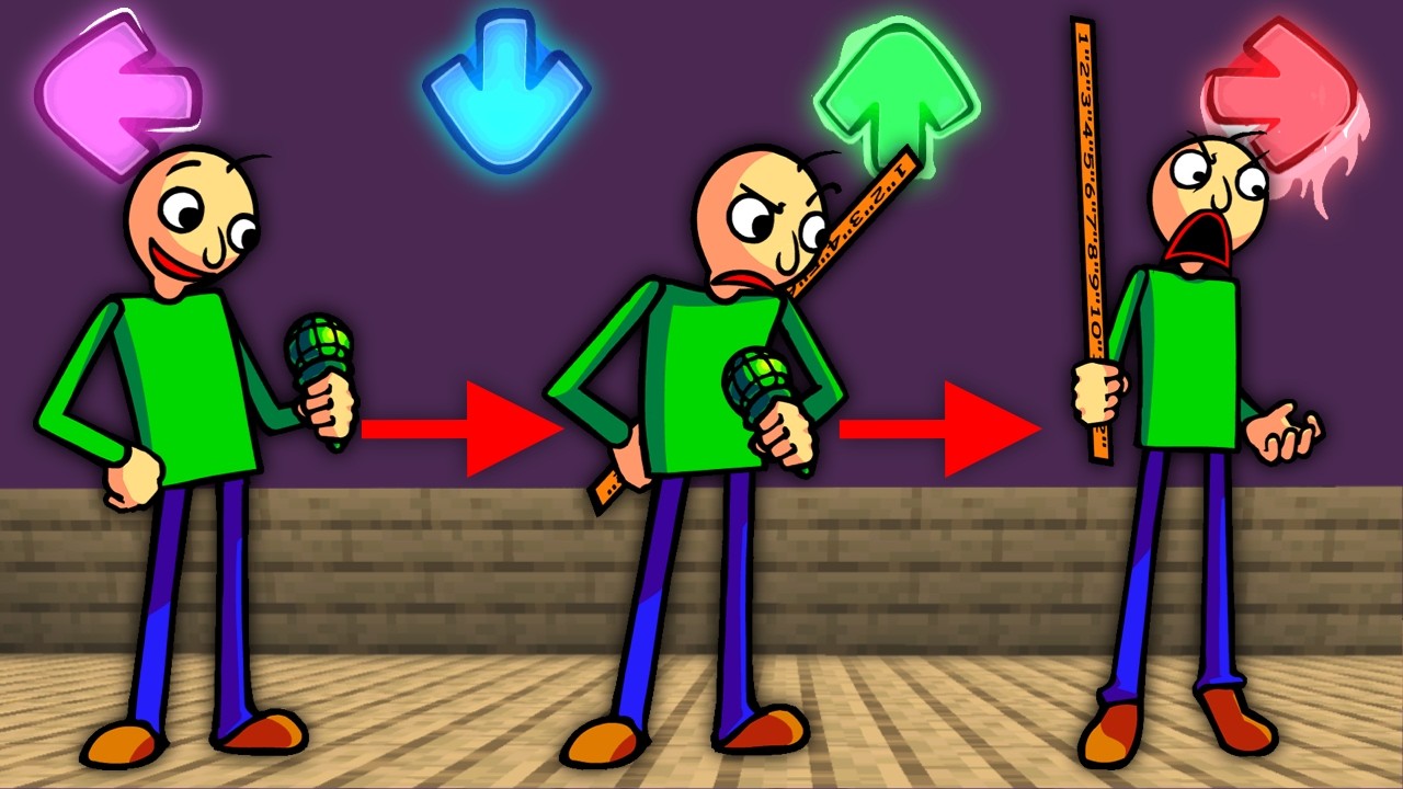 Baldi's Basics | FNF Character Test | Gameplay VS My Playground