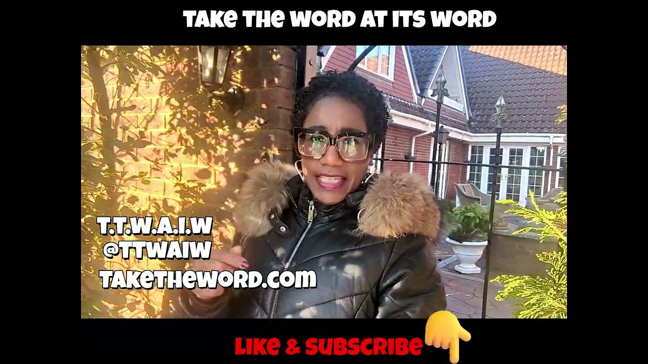 Welcome to 2026 New year! New Season! Take the WORD at its word t.t.w.a.i.w  @ttwaiw Taketheword.com