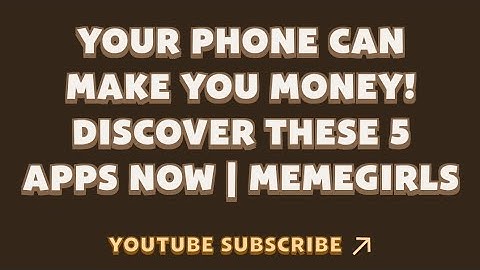 Your Phone Can Make You Money! Discover These 5 Apps Now | MemeGirls | Memefi New video Code