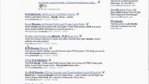 Video Showing How to Select a Keyword Rich Targeted Domain Name