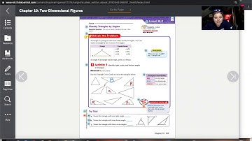 Lesson 10. 2: Classify Triangles by Angles