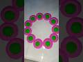 Satisfying Rangoli Small Rangoli Easy Rangoli Tips And Trick #viral #trending #ytshorts #shorts