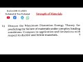 Maximum Distortion Energy Theory ll Applications &amp; Limitations to ductile and brittle materials