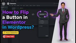 How to Flip a Button in Elementor in Wordpress?