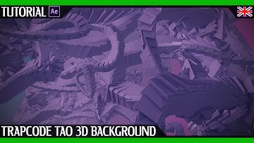 After Effects Tuto | 3D Motion Design Background | Trapcode Tao