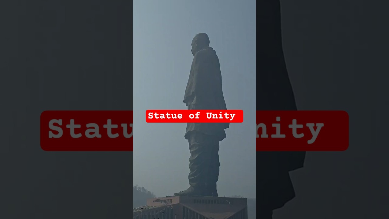 Statue of Unity 😱 | World’s Tallest Statue | India’s Pride 🇮🇳 