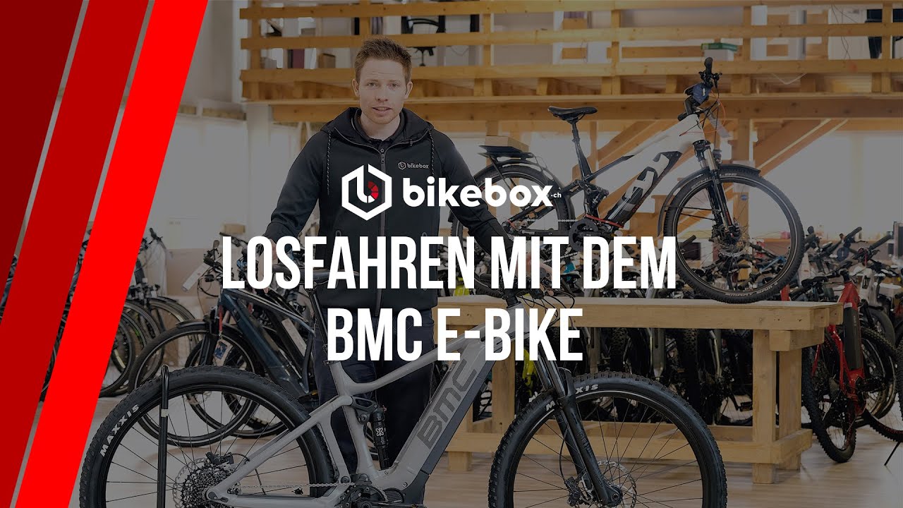 How to use a BMC E-Bike - YouTube