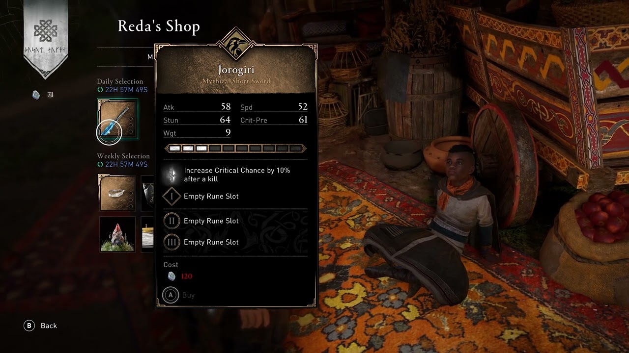 AC Valhalla - Reda's Shop Daily Update 15/12/25