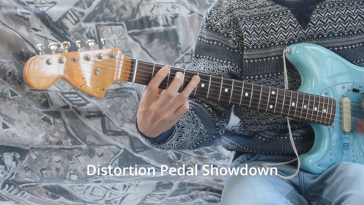 Distortion Pedal Showdown into Mesa Boogie Studio Preamp and 295
