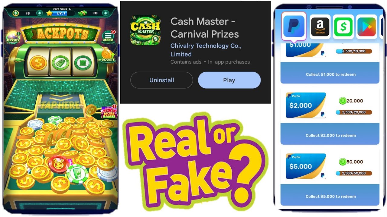 Cash Master - Carnival Prizes - Jogo para Mac, Windows, Linux