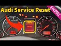 Audi A4 (B6) - Service Light Reset in 2 Minutes