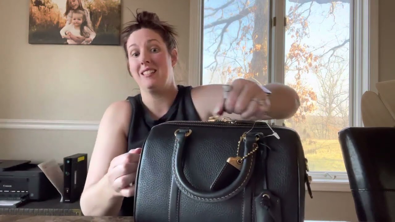Coach ruby satchel!! I don't know 🤷🏼‍♀️ 😬 - YouTube