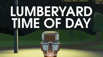 Set Default Time of Day in Lumberyard