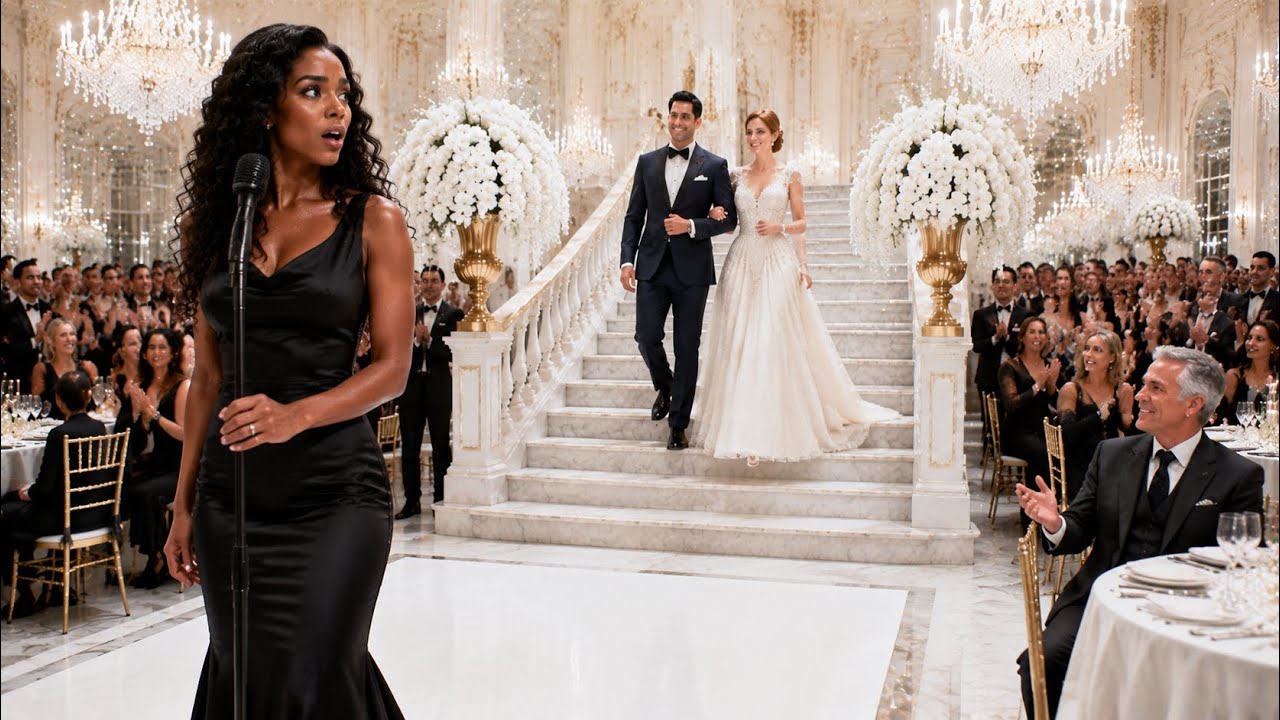 I was standing at the microphone in a ballroom full of strangers when the man who proposed to me two months ago walked down the staircase holding another woman's hand. My father's house was the...
