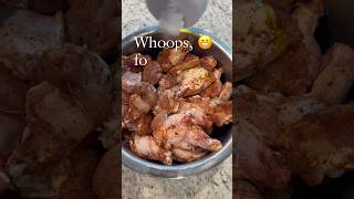 Mild honey, garlic chicken wings 