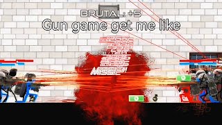 (Hardest mode) Gun game on Hell Highway Completed | Stick Warfare: Blood Strike screenshot 5
