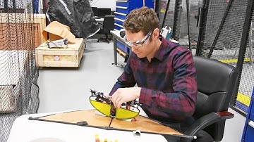 Unique experimental drone transforms in flight