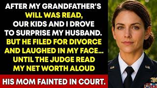 My Husband Laughed When He Filed for Divorce—Until the Judge Read My $31.4M Trust Aloud
