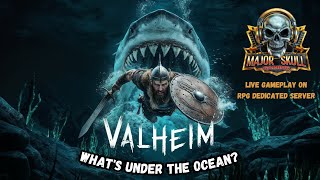 Valheim under the ocean in a RPG server