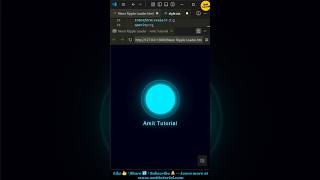 Neon Ripple Loader Animation in 1 Minute | Pure HTML &amp; CSS | Amit Tutorial #shorts @amittutorial5