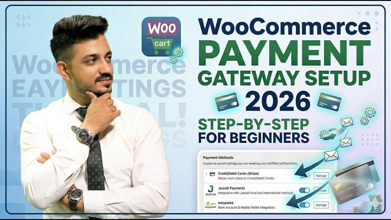 WooCommerce Payment Gateway Setup 2026 💳 | Step-by-Step for Beginners ...