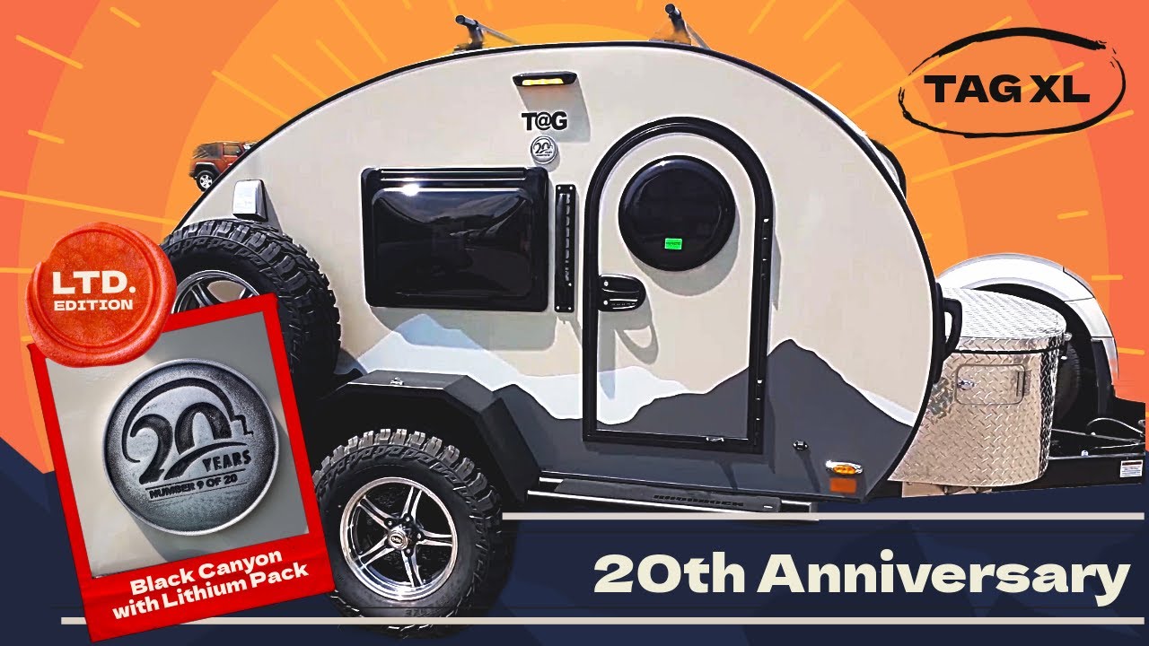 2025 nuCamp RV TAG XL Teardrop BOONDOCK BLACK CANYON #008194RT11