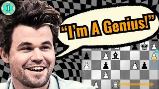 Magnus SHOCKS Himself w/ ASTONISHING Checkmate! (His Most Beautiful EVER??)