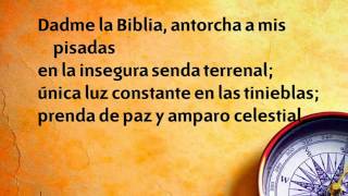 Video thumbnail of "Himno 205 Dadme la Biblia Nuevo Himnario Adventista"