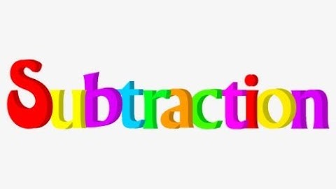 MATHS:- CLASS -3 SUBTRACTION(EXERCISE-5.5)