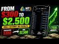 Grow Small accounts like this Step By Step