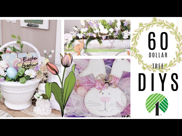 Dollar Tree Easter Pillowcase such a cute Spring Decor touch. #easter2