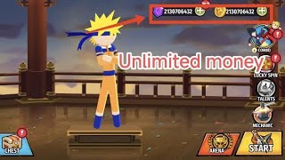 Stickman Ninja Fight Mod APK Unlock Naruto Baryon Mode 