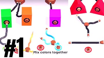 Neon On (Crazy Labs Game) Level 1 2 3 - Gameplay Walkthrough #1