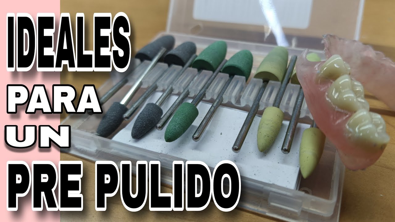 FRESONES DE SILICON PARA PULIR PRÓTESIS FLEXIBLES Y 