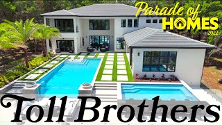 Toll Brothers Florida 8,000 sq ft Luxury Home  | Parade of Homes Orlando