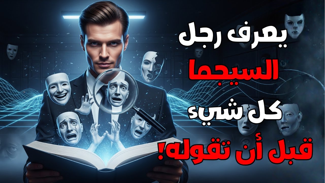 رجل السيجما لا يُخدع أبداً الخدعة الخفية التي يستخدمها لقراءتك ككتاب مفتوح