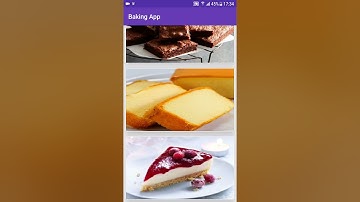 Baking App Android Developer Nanodegree Udacity