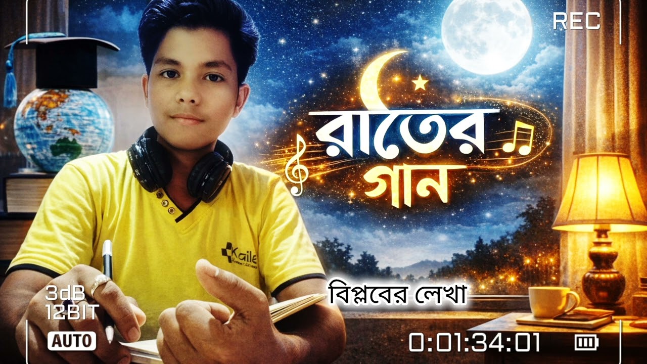 নীরব রাতের গান || Nirob rater gann || Biplab Barman || নতুন গান