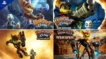The Ratchet & Clank PS2 Saga - 4 Full Games,1 Video (2002-2005)