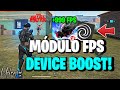 FREE FIRE MÓDULO BREVENT BOOST!!! CÓDIGO BREVENT AUMENTAR PERFORMANCE E FPS!! Alto desempenho 