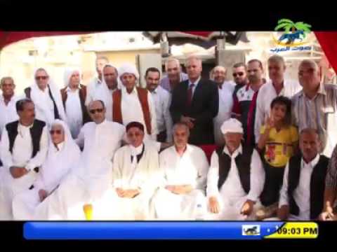 الحرابي مع الفنان حاتم العوكلي